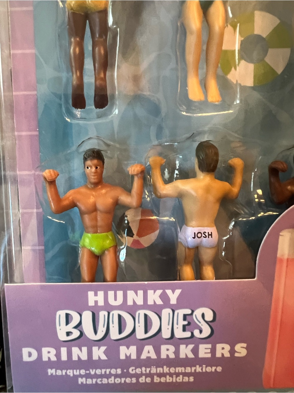 Hunky Buddies Drink Markers – Multicolor - Picture 5 of 7